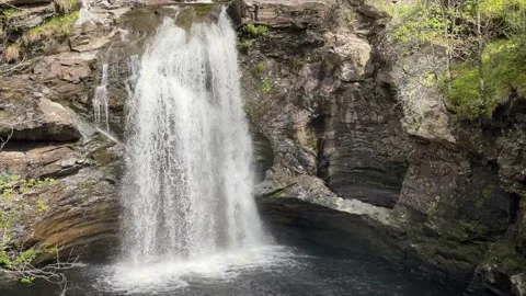 Waterfall in the Highlands Stock Footage 156449705
