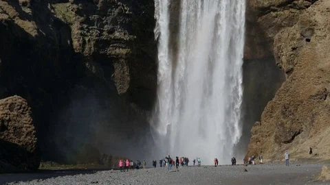 Waterfall in Iceland Stock-Footage 101655923