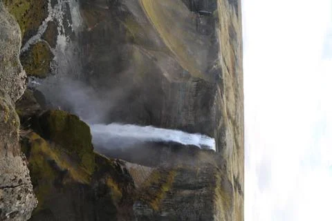 Waterfall in iceland Stock Photos