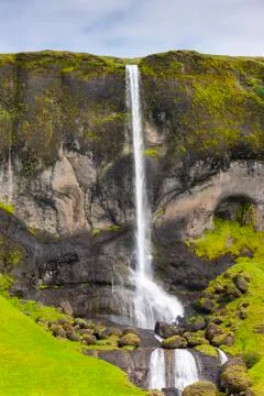 Waterfall in Iceland Stock Photos