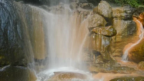 The waterfall of infernaccio 库存影片 138992156