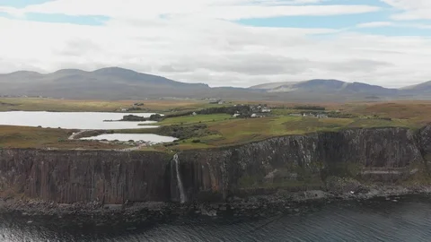 Waterfall- Isle of Skye Video stock 96755942
