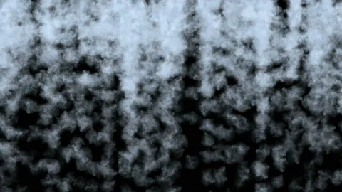 Waterfall jet on a black background. Stock Footage 106160018