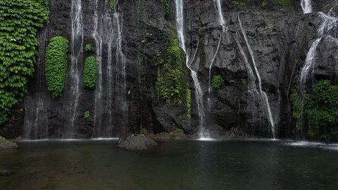 Waterfall in jungle 2160p Stock Footage 101312657