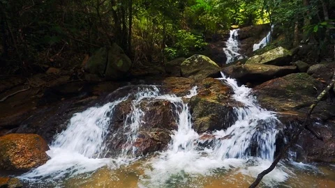 Waterfall Kath DF  4327.mp4 Stock Footage 88935132