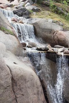 Waterfall in Kotka Stock-Fotos