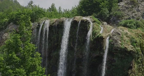 Waterfall Krcic in Knin Stock-Footage 57836877