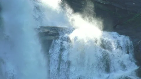 Waterfall krimml austria Stock Footage 58059000