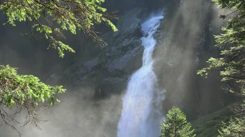 Waterfall krimml slowmo. Stock Footage 56484027