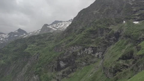 Waterfall of the  Lac d'Oo Stock Footage 305153054