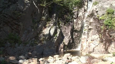 Waterfall into Lagoon 스톡 동영상 942462