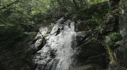 Waterfall Landscape Video stock 12414366