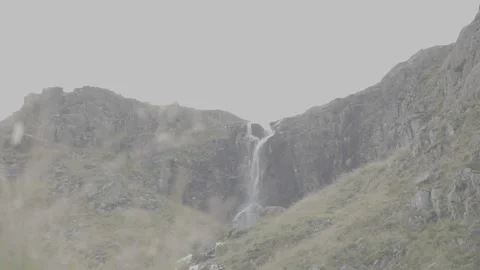 Waterfall Landscape Moutain Stock-Footage 220567575