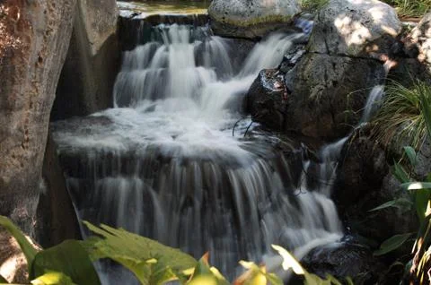 Waterfall landscape Foto stock