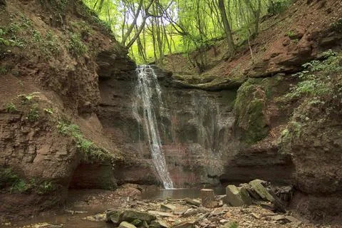 Waterfall Landscape 写真素材
