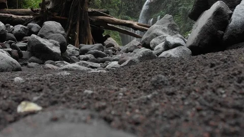 Waterfall in Lombok Stock Footage 126994804