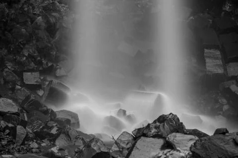 Waterfall Long Exposure Stock Photos