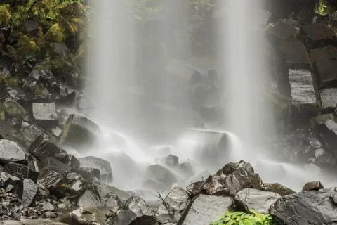 Waterfall Long Exposure Foto stock