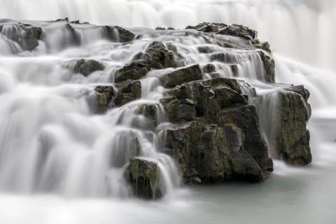 Waterfall Long Exposure Stock Photos