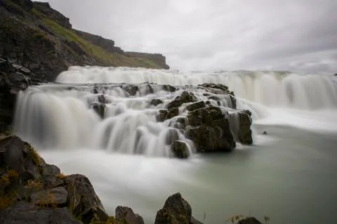 Waterfall Long Exposure Stock Photos
