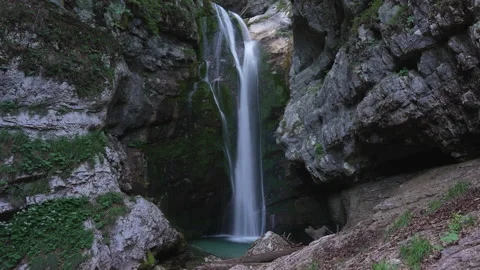 Waterfall long exposure timelapse Stock Footage 234646457