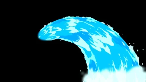 Waterfall loop Stock Footage 256148600