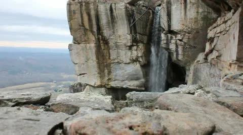 Waterfall (Lover's Leap) Stock-Footage 16125734