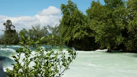 Waterfall Manavgat 1.1 Stock Footage 184032874