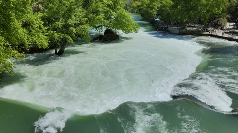 WaterFall Manavgat 2 Stock Footage 187680638