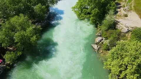 WaterFall Manavgat 3 Stock Footage 187680284