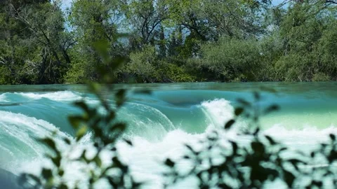 Waterfall Manavgat Stock Footage 184028141