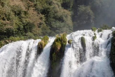 The Waterfall marmore Stock Photos