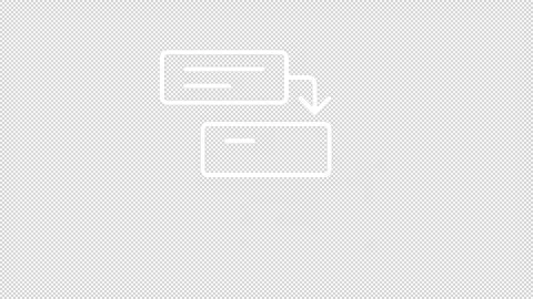 Waterfall methodology white line animation Stock Footage 346719072