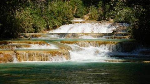 Waterfall in Mexico Stock Photos