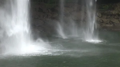 Waterfall Misol Ha Vídeo Stock 7133764