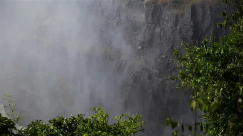 Waterfall Mist 01 HD Stock Footage 24552661