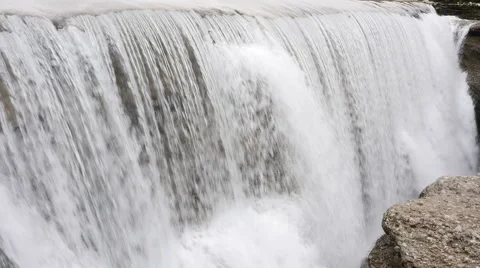 Waterfall in Montenegro Stock Footage 62679385