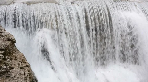 Waterfall in Montenegro Stock Footage 62680040