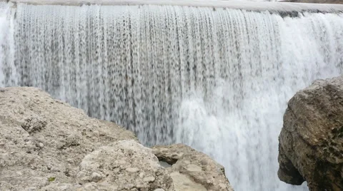 Waterfall in Montenegro Stock Footage 62682583