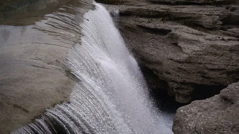 Waterfall in Montenegro Stock Footage 71901702