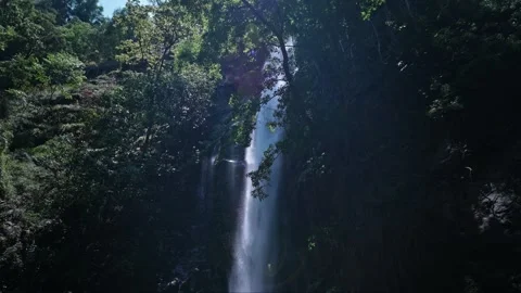 The waterfall of Moray in China Stock Footage 295626017