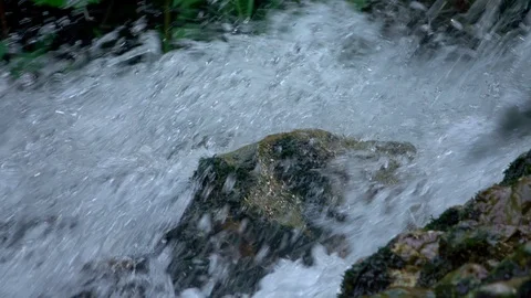 Waterfall in mountain Stock Footage 111947850