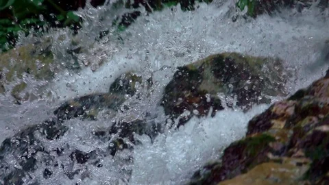 Waterfall in mountain Video stock 111947992