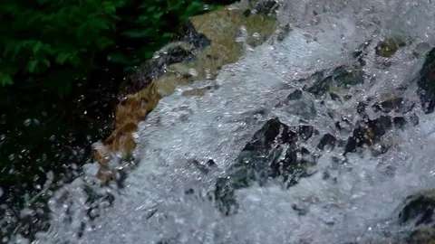 Waterfall in mountain Видео 111948017