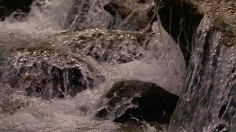 Waterfall in mountain Stock Footage 113572530