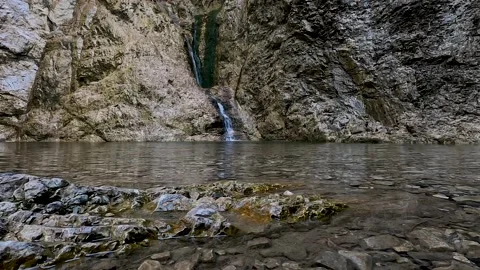 Waterfall in the mountain Stock Footage 201563647