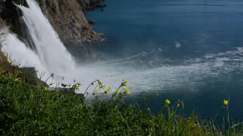 Waterfall mountain lake Stock-Footage 274414384