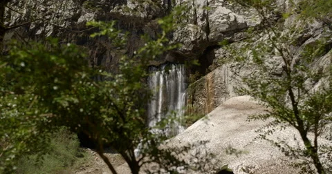 Waterfall. Mountain river Video stock 65216220