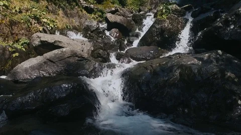 Waterfall in the mountains 02 動画素材 110268071
