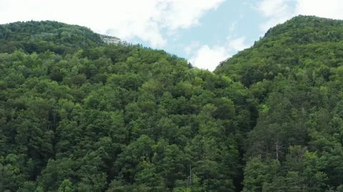 Waterfall in the mountains Alps. Stock Footage 134905783